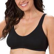 Trofe Comfort Lounge Bra BH Svart bomull D 80 Dame