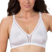 Trofe Katja Wireless Bra BH Hvit B 75 Dame