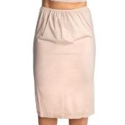 Trofe Slip Skirt Long Beige X-Large Dame