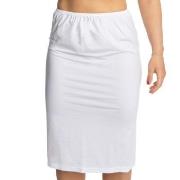 Trofe Slip Skirt Long Hvit X-Large Dame