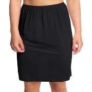 Trofe Slip Skirt Short Svart Medium Dame