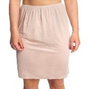 Trofe Slip Skirt Short Beige X-Large Dame