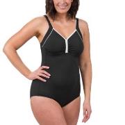 Trofe Swimsuit Prosthetic Chlorine Resistant Svart/Hvit polyester C 42...
