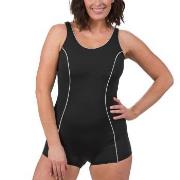 Trofe Swimsuit Sailor Look Svart polyester 42 Dame