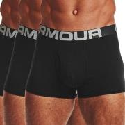 Under Armour 3P Charged Cotton 3in Boxer Svart bomull Medium Herre