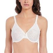 Wacoal BH Halo Lace Underwire Bra Benhvit B 80 Dame