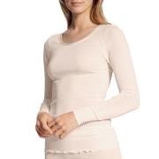 Calida True Confidence Shirt Long Sleeve Benhvit X-Small Dame