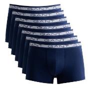 Gant 7P Basic Cotton Boxer Trunks Marine bomull Small Herre