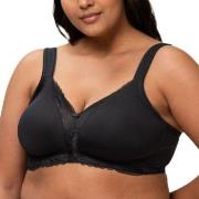 Triumph BH Modern Lace Cotton Soft Bra Svart D 95 Dame