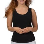 Trofe Bamboo Solids Tank Top Svart Bambus XX-Large Dame