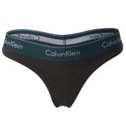 Calvin Klein Truser Modern Cotton Thong Mørkgrå  X-Small Dame