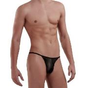 Doreanse Men G-string Helsvart polyester Large Herre