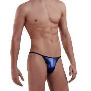 Doreanse Men G-string Royalblå polyester Large Herre