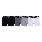 CR7 Cristiano Ronaldo 5P Cotton Trunks Svart/Grå bomull Small Herre