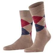 Burlington Strømper Edinburgh Wool Sock Lysbrun  Str 40/46 Herre