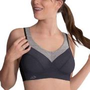 Anita BH Active Wool Sport Bra Grå/Svart B 70 Dame