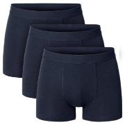 Bread and Boxers Boxer Briefs 3P Marine økologisk bomull Small Herre