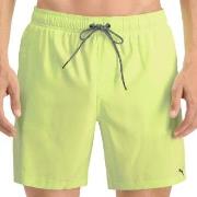 Puma Badebukser Core Enjoy Swim Shorts Limegrønn polyester Small Herre