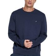 Panos Emporio Element Sweater Marine bomull Large Herre