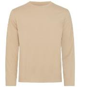 Resteröds Bamboo Long Sleeve Shirt Beige Medium Herre