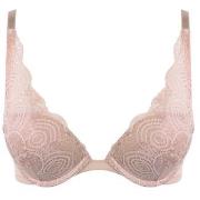Wonderbra BH Refined Glamour Triangle Push Up Bra Pearl A 75 Dame