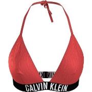 Calvin Klein Intense Power Rib Triangle Bikini Bra Korall polyamid X-L...
