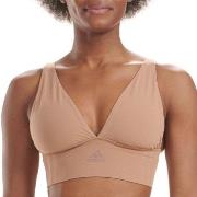 adidas BH BOS Smart Micro 720 Seamless Plunge Bra Brun polyamid X-Larg...