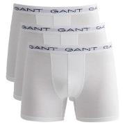Gant 3P Cotton Stretch Boxer Hvit bomull Large Herre