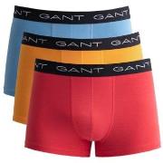 Gant 3P Cotton Jersey Trunks Blå/Rød bomull Large Herre