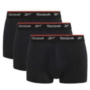 Reebok 3P Redgrave Sports Trunk Svart polyester Small Herre