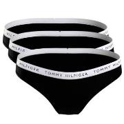Tommy Hilfiger Truser 3P Recycled Essentials Bikini Svart Large Dame