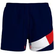 Tommy Hilfiger Badebukser Solid Flag Swim Shorts Mørkblå nylon Medium ...