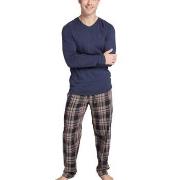 Jockey Pyjama 11 Mix Blå/Brun Medium Herre