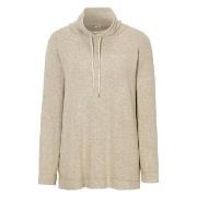Damella Knitted Lounge Top Beige X-Large Dame