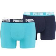 Puma 2P Basic Boxer Aqua bomull XX-Large Herre