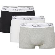 Calvin Klein 3P Modern Cotton Stretch Trunk Hvit/Grå bomull X-Large He...