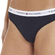 Tommy Hilfiger Truser LOGO Waistband Thong Mørkblå Medium Dame