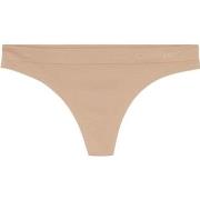 Calvin Klein Truser Fusion Flex Thong Beige polyamid Medium Dame