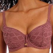 Freya Sundance Padded Bikini Top Brun polyamid H 80 Dame