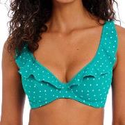 Freya Jewel Cove High Apex Bikini Top With J-Hook Turkis E 75 Dame