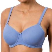 Trofe Sanna T-shirt Underwire Bra BH Blå E 80 Dame