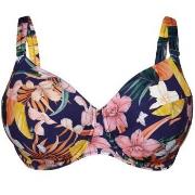 Rosa Faia Tropical Sunset Bikini Top Blå m blomster F 42 Dame