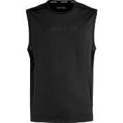 Calvin Klein Sport Logo Tank Top Svart polyester Small Herre