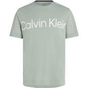 Calvin Klein Sport Pique Gym T-shirt Lysegrønn Medium Herre