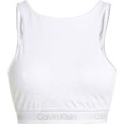 Calvin Klein BH Sport Cutout Medium Impact Sports Bra Hvit polyester L...