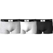 Calvin Klein 3P CK96 Cotton Trunks Svart/Hvit bomull X-Large Herre