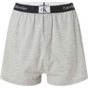 Calvin Klein CK96 Pyjama Shorts Grå bomull Medium Dame