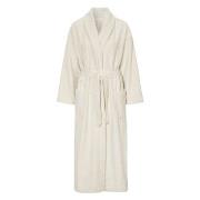 Damella Soft Velour Terry Robe Hvit Medium Dame