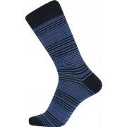 JBS Strømper Patterned Cotton Socks Marine Stripet Str 40/47 Herre