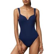 Triumph Summer Glow OWP Padded Swimsuit Marine D 44 Dame